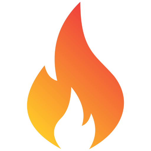 fire streak logo